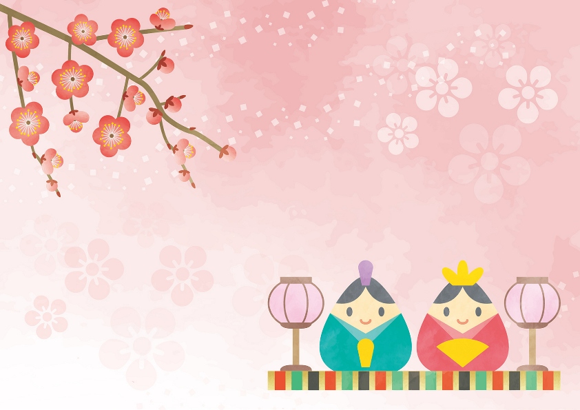 ひなまつり梅の花